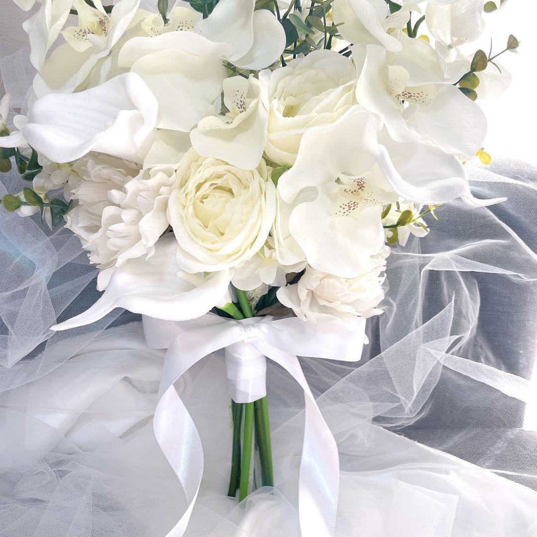 クラッチブーケ アーティフィシャルフラワーブーケ ウエディングブーケ 結婚式