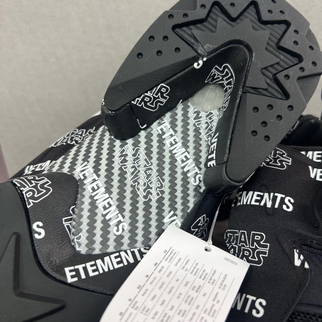 ◉新品箱付　VETEMENTS×Reebok×STAR WARSコラボスニーカー