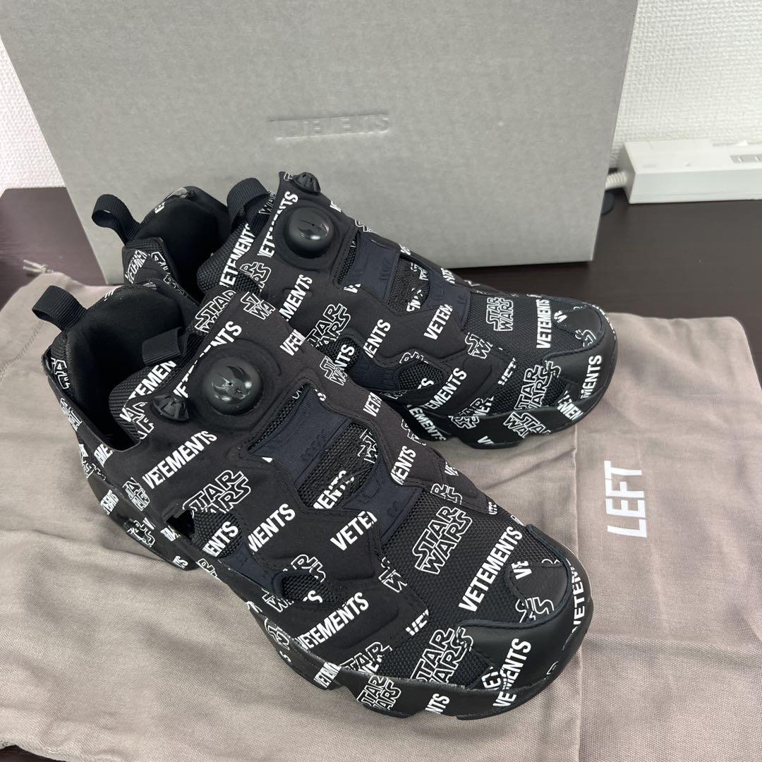 ◉新品箱付　VETEMENTS×Reebok×STAR WARSコラボスニーカー