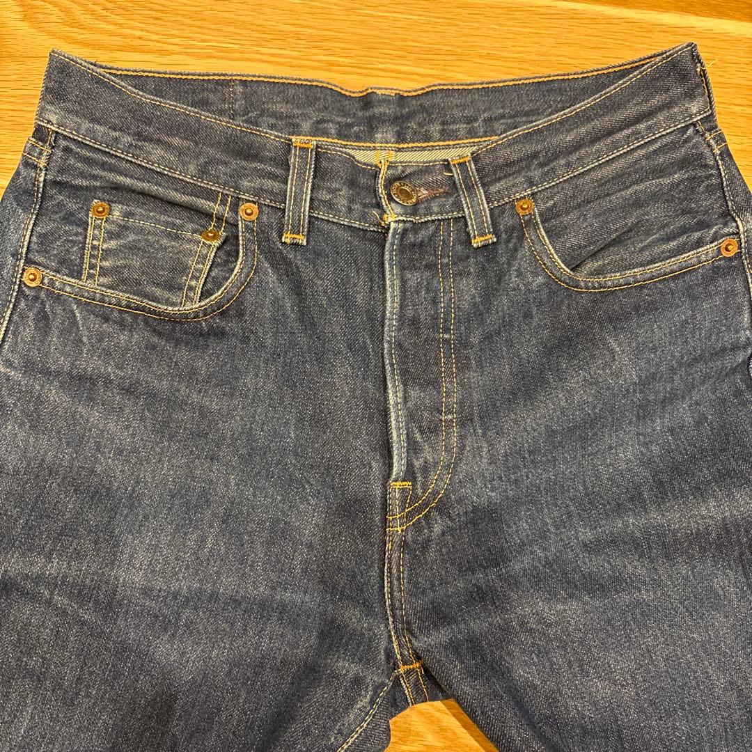 ビンテージレプリカデニム 濃紺M・Levi's