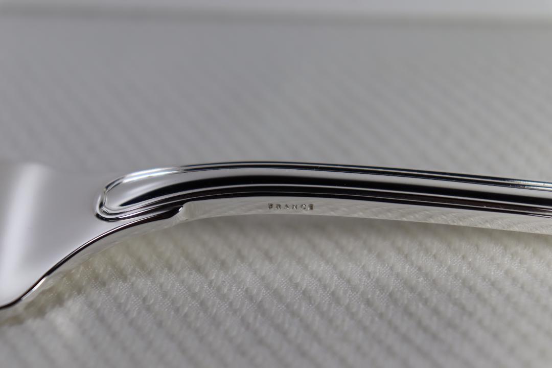 クリストフル■STERLING製デザートフォーク■マルメゾン■超きれい■ヘビー級