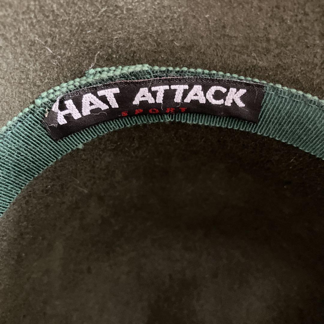 美品 ハットアタック Hat Attack バケットハット 帽子 USA製 HAT ATTACK ハットアタック 帽子 ハット
