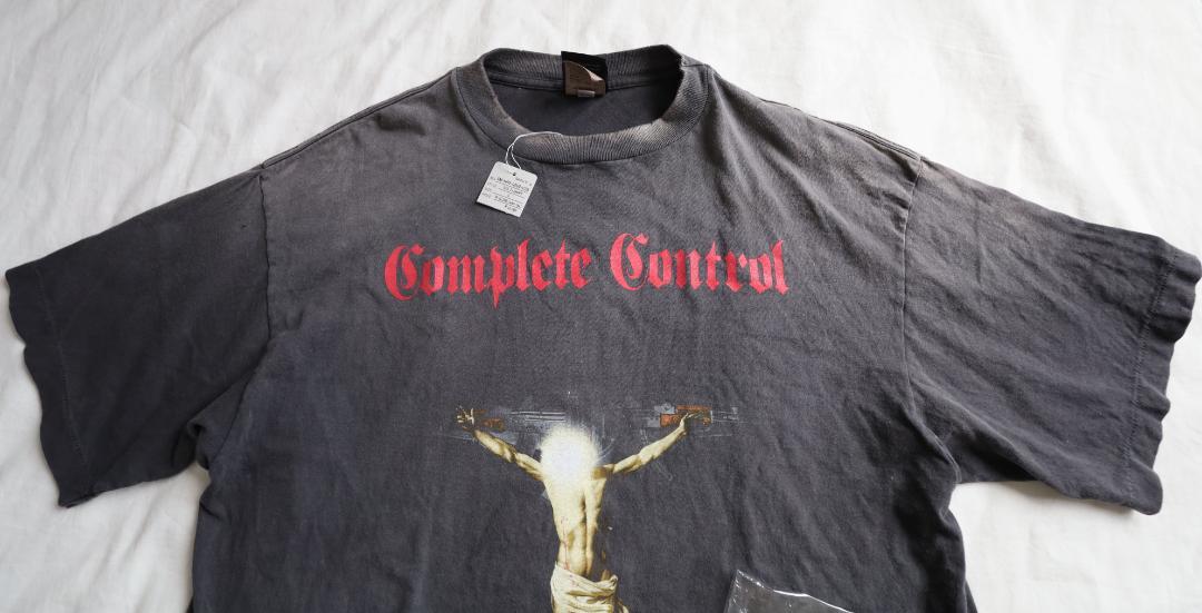 25SS セントマイケル 河村康輔 コラボ Tシャツ ブラック サイズL