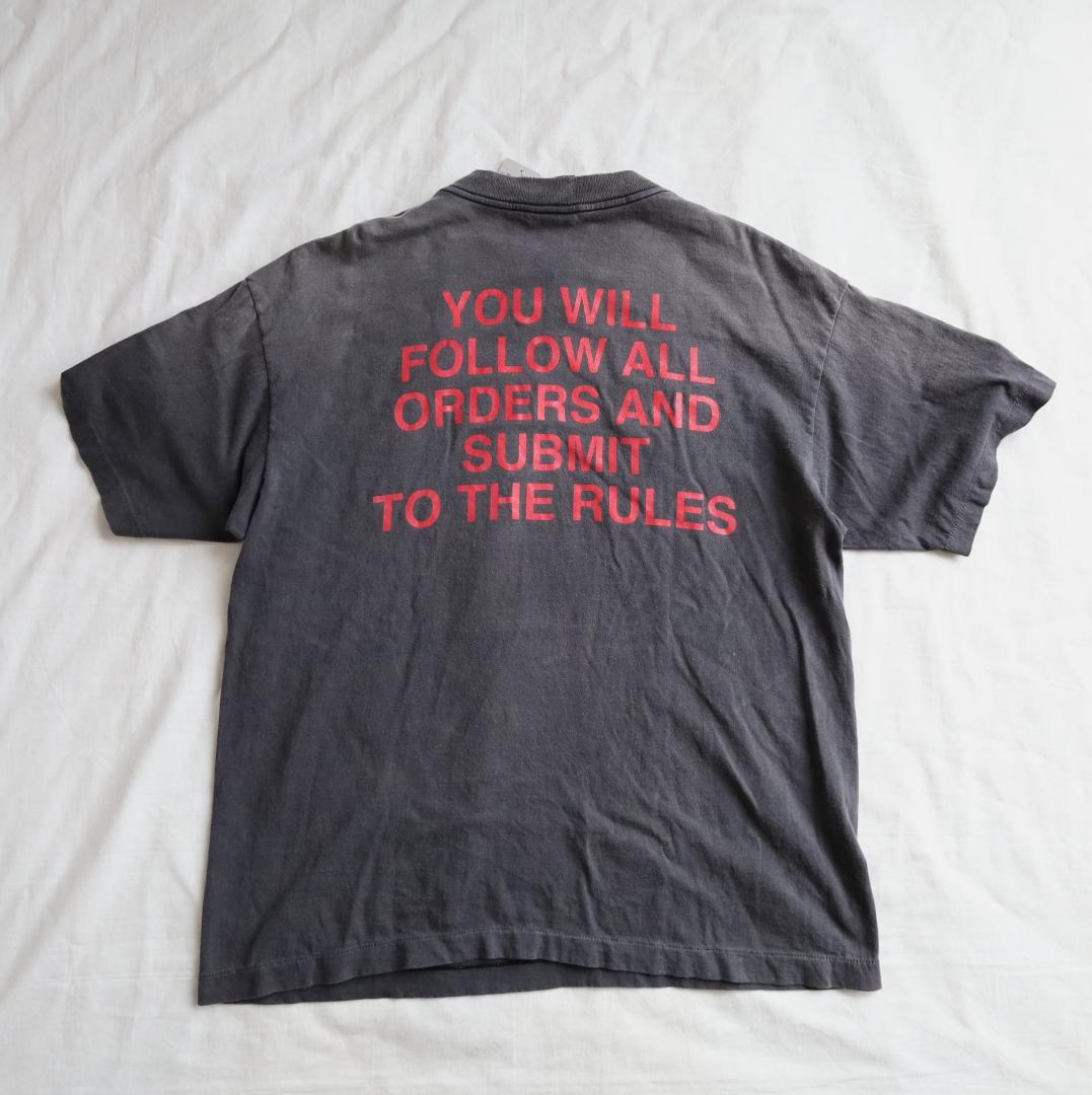 25SS セントマイケル 河村康輔 コラボ Tシャツ ブラック サイズL