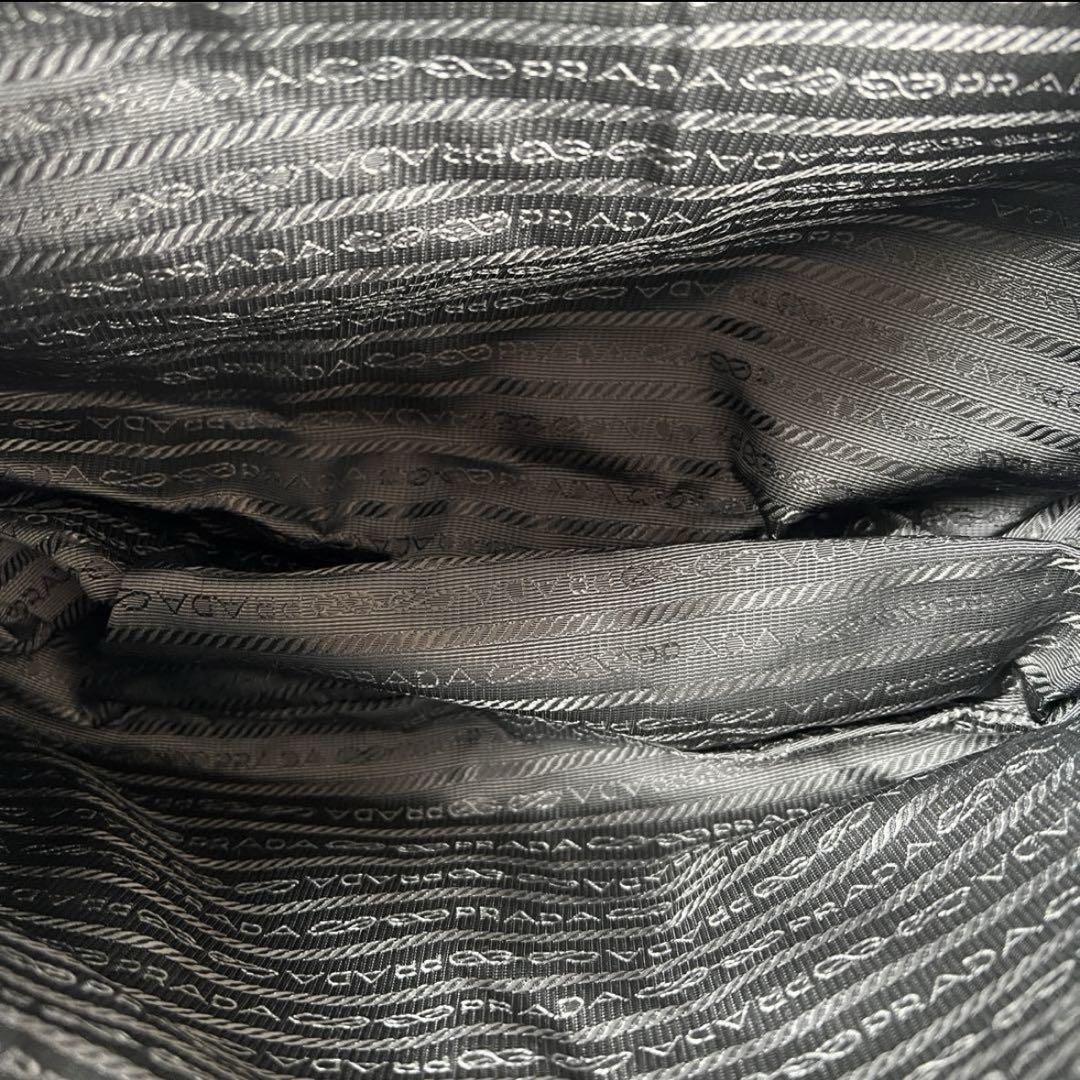 バッグ PRADA nylon messenger bag dark gray