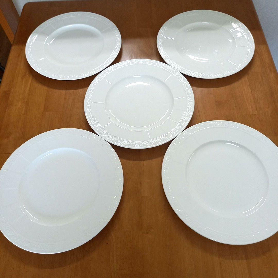 Villeroy & Boch Cameo Weiss ディナープレート5枚 Villeroy & Boch Cameo Weiss ディナープレート5枚