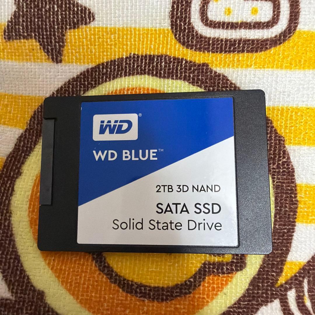 WD Blue 2TB SATA SSD 3D NAND