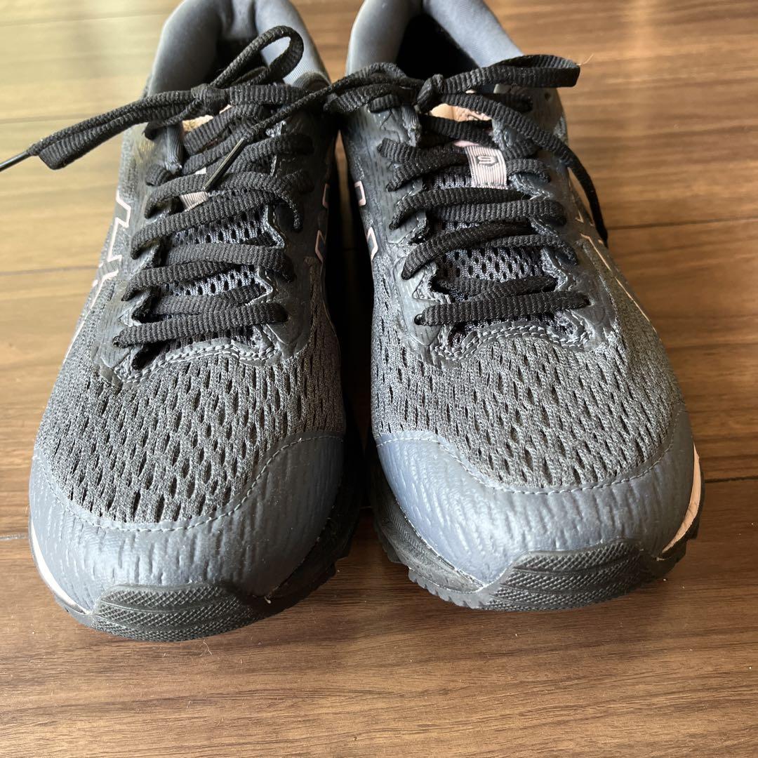 ASICS アシックス スニーカー メンズ 靴 黒 ブラック ネイビー