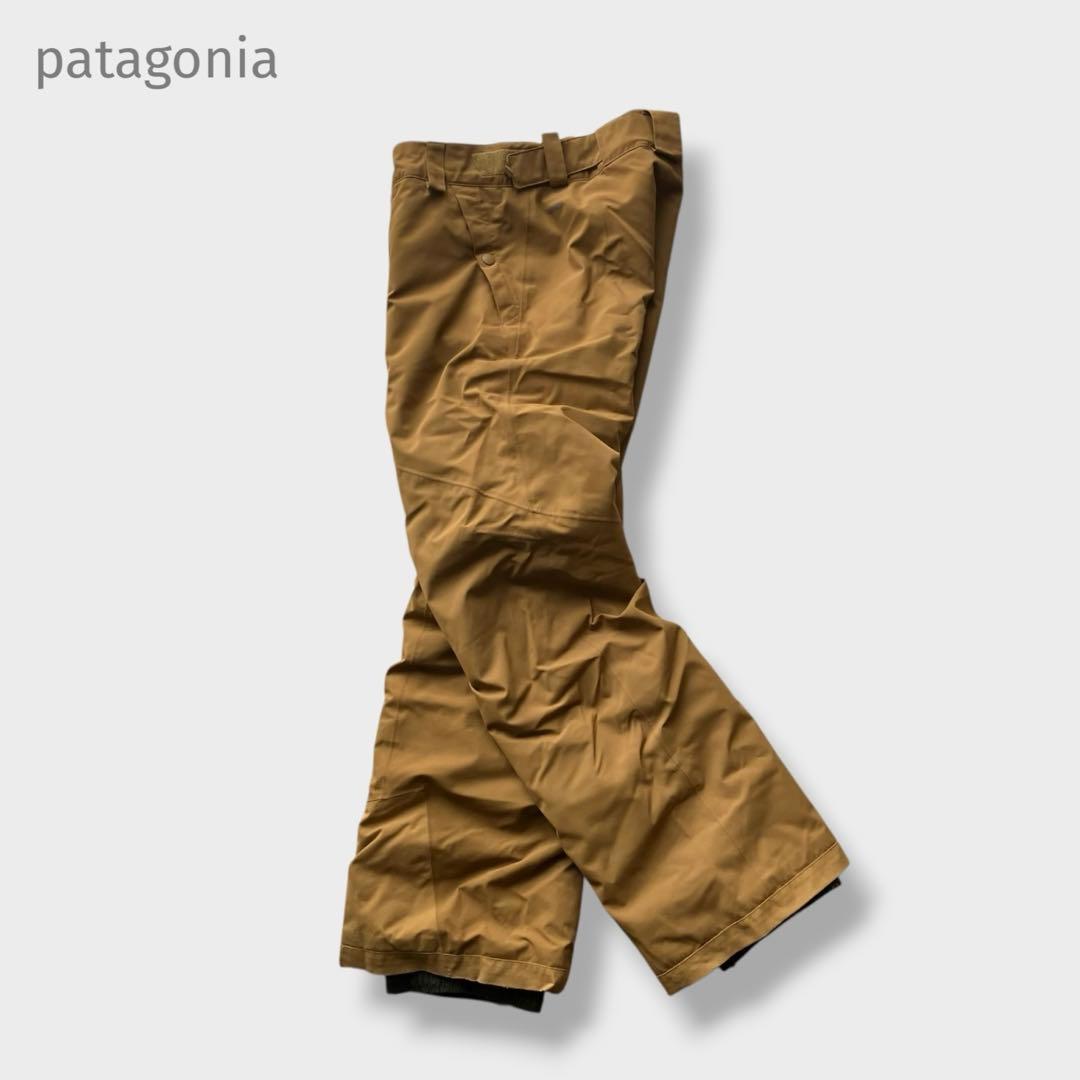 パタゴニアpatagoniaキッズLスノーウェアパンツスキースノーボード雪山150cm patagonia