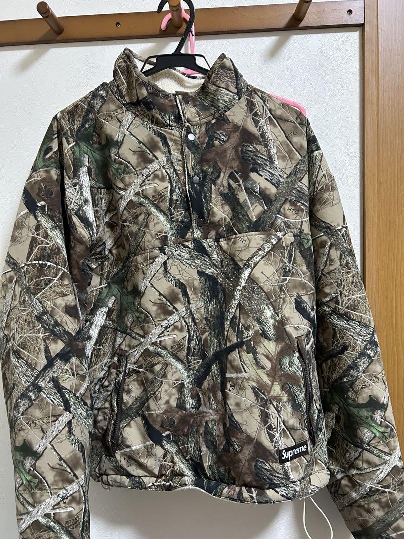 SupremePolartecShearlingReversibleプルオーバー
