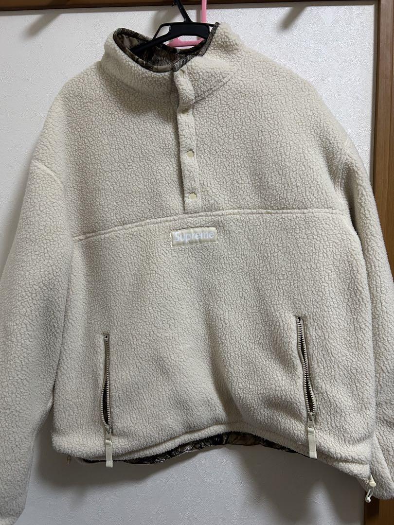 SupremePolartecShearlingReversibleプルオーバー