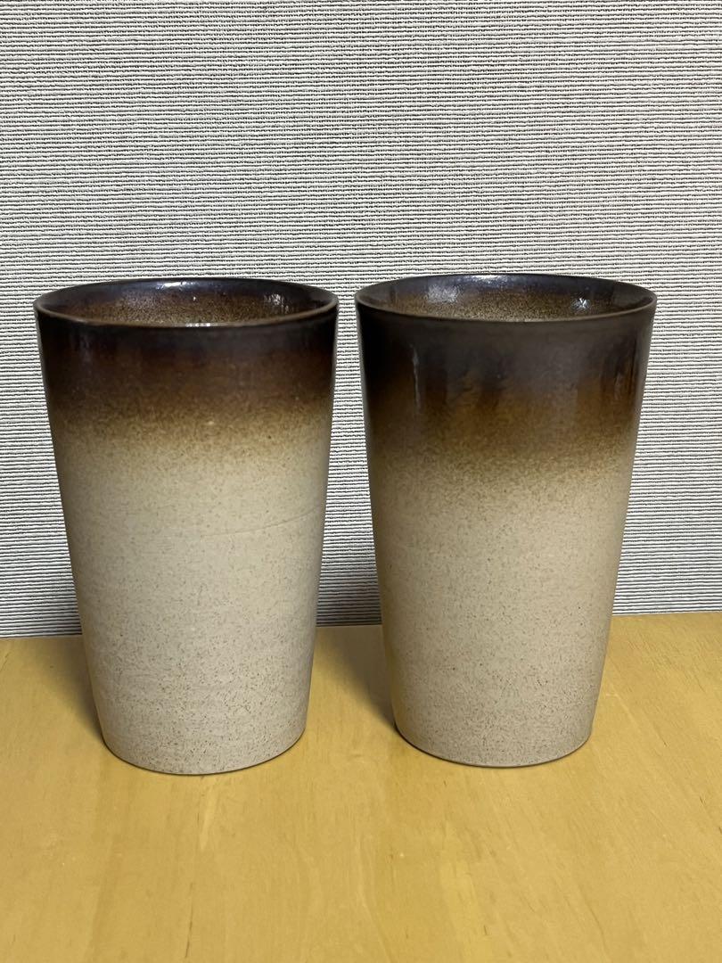 備前焼　IZURU 出製陶　ビアカップ2