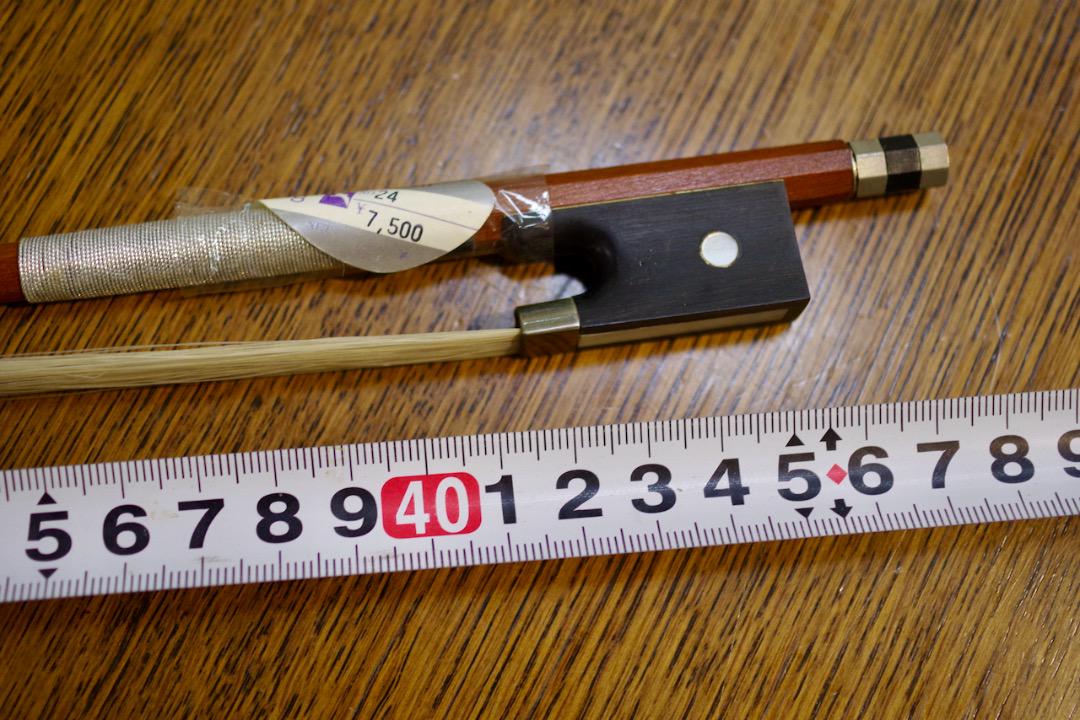 鈴木ヴァイオリン弓 No.24　1/8サイズ