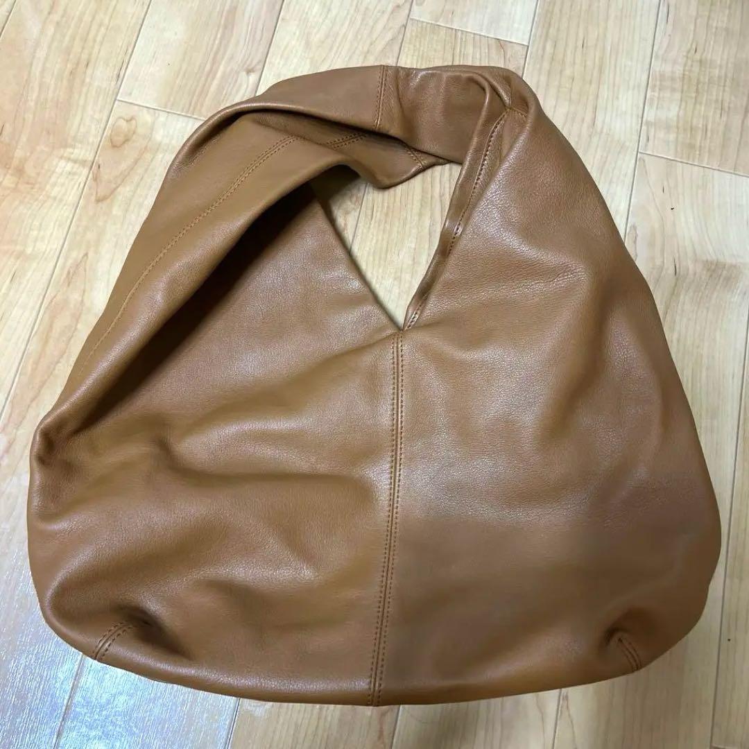 J.W.ANDERSONブラウンレザー ショルダーバッグ JWアンダーソン袋付き