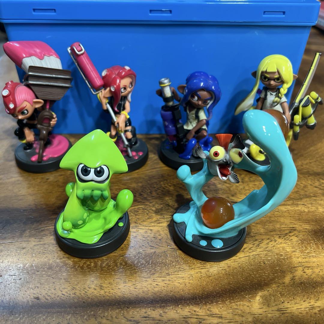 美品⭐︎スプラトゥーンアミーボ6体セット - メルカリ