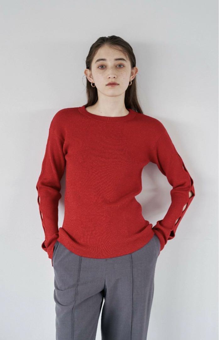 トップス EMMA LIMBER RIB GLITTER KNIT TOPS EMMA LIMBER Rib Glitter Knit Tops
