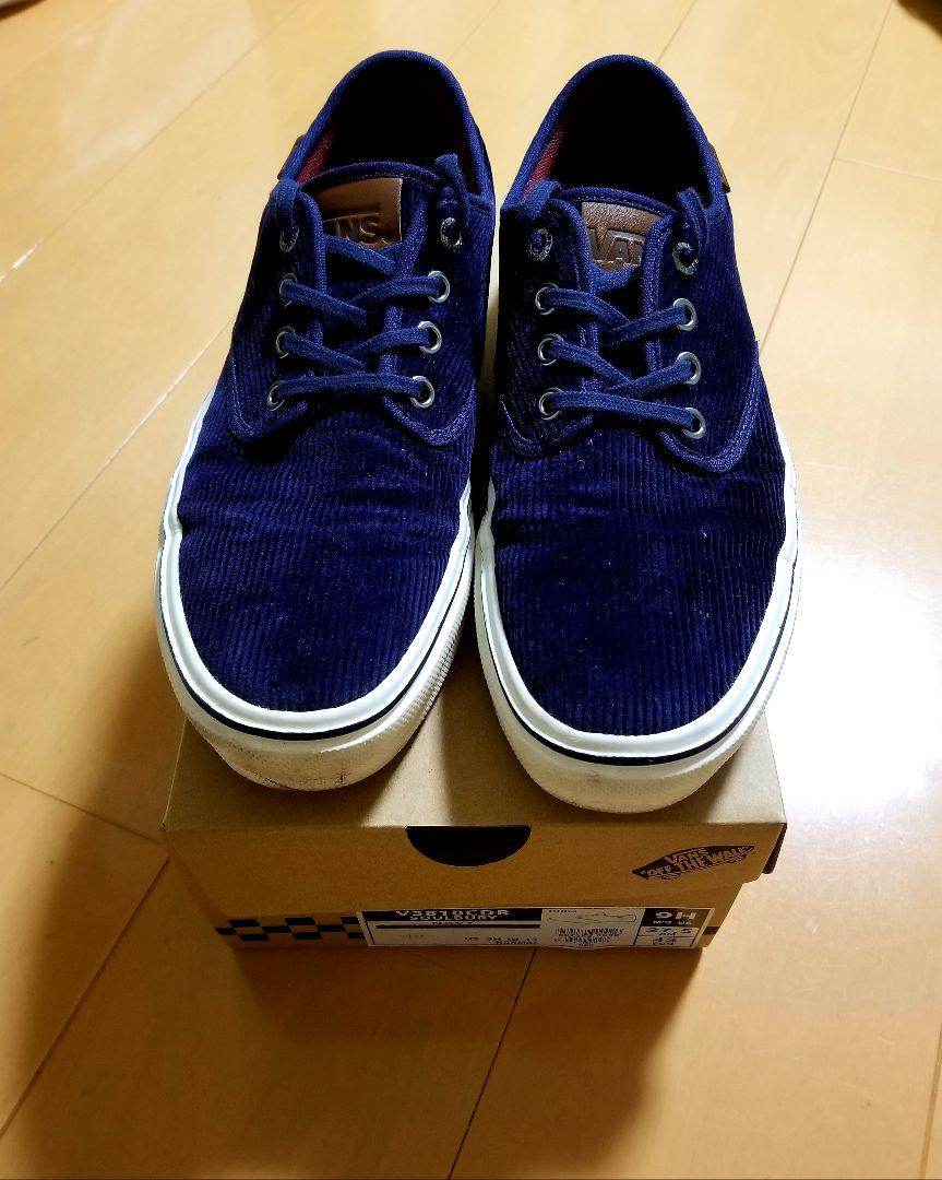 メルカリ Vans スニーカー 27 5 ネイビー コーデュロイ バンズ 3 000 中古や未使用のフリマ メルカリ Vans スニーカー 27 5 ネイビー コーデュロイ バンズ 3 000 中古や未使用のフリマ