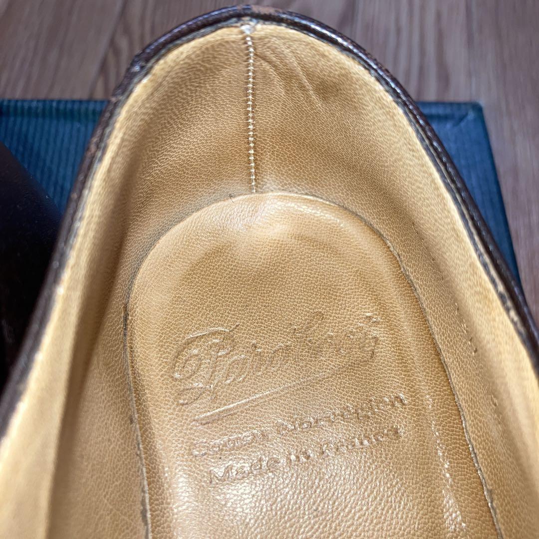 ドレッシーな隠れ名作 Paraboot ROUSSEAU（ルソー）茶 UK5.5