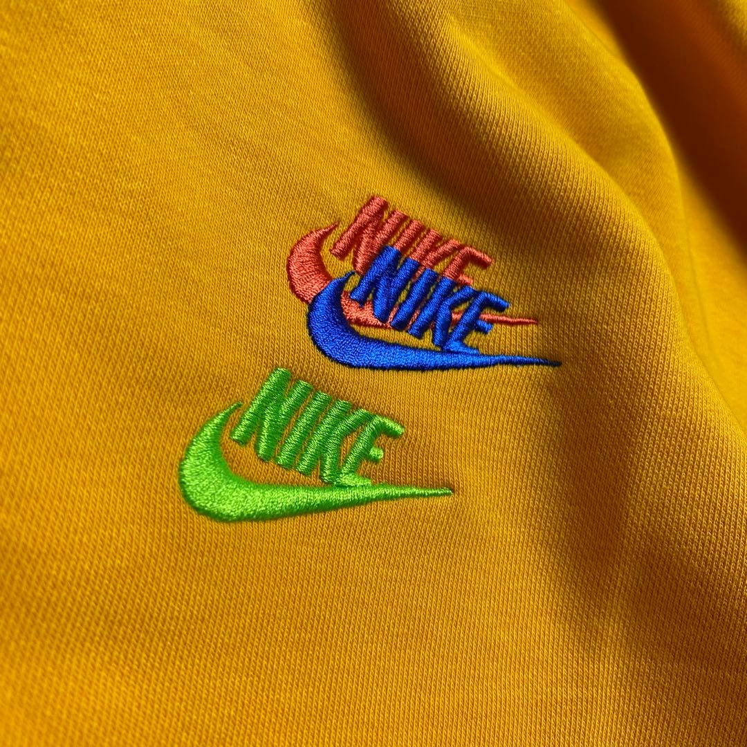 オンライン限定商品】NIKE スウェット トレーナー ブルー イエロー