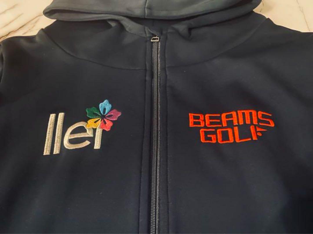 美品❗️Beams Golf 定番パーカー