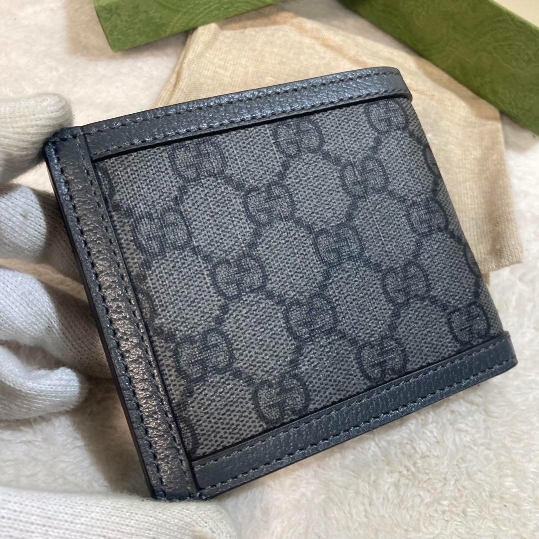 ！新品！　GUCCI 折り財布　PVC コインケース付き