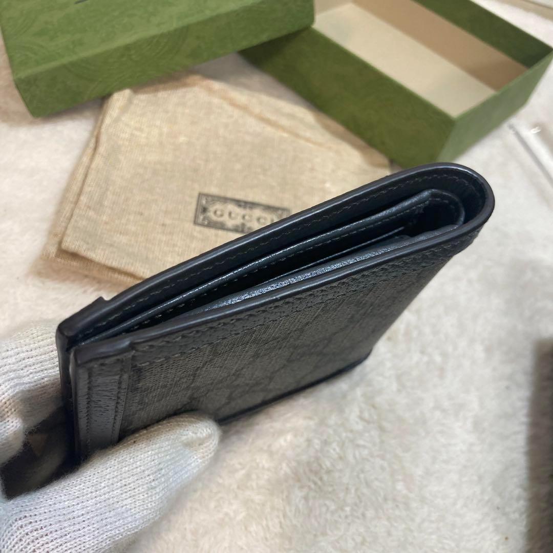 ！新品！　GUCCI 折り財布　PVC コインケース付き