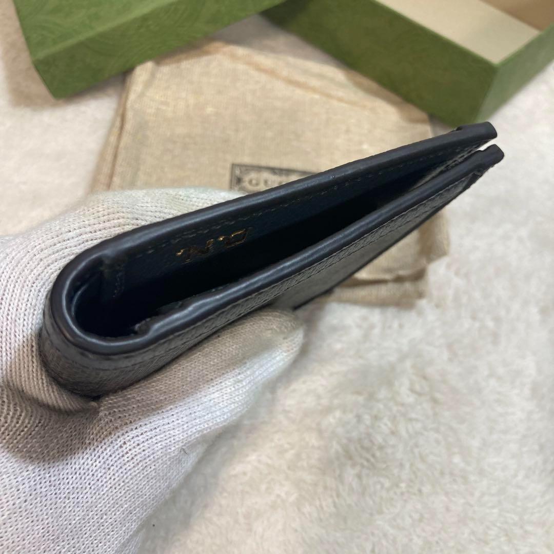 ！新品！　GUCCI 折り財布　PVC コインケース付き