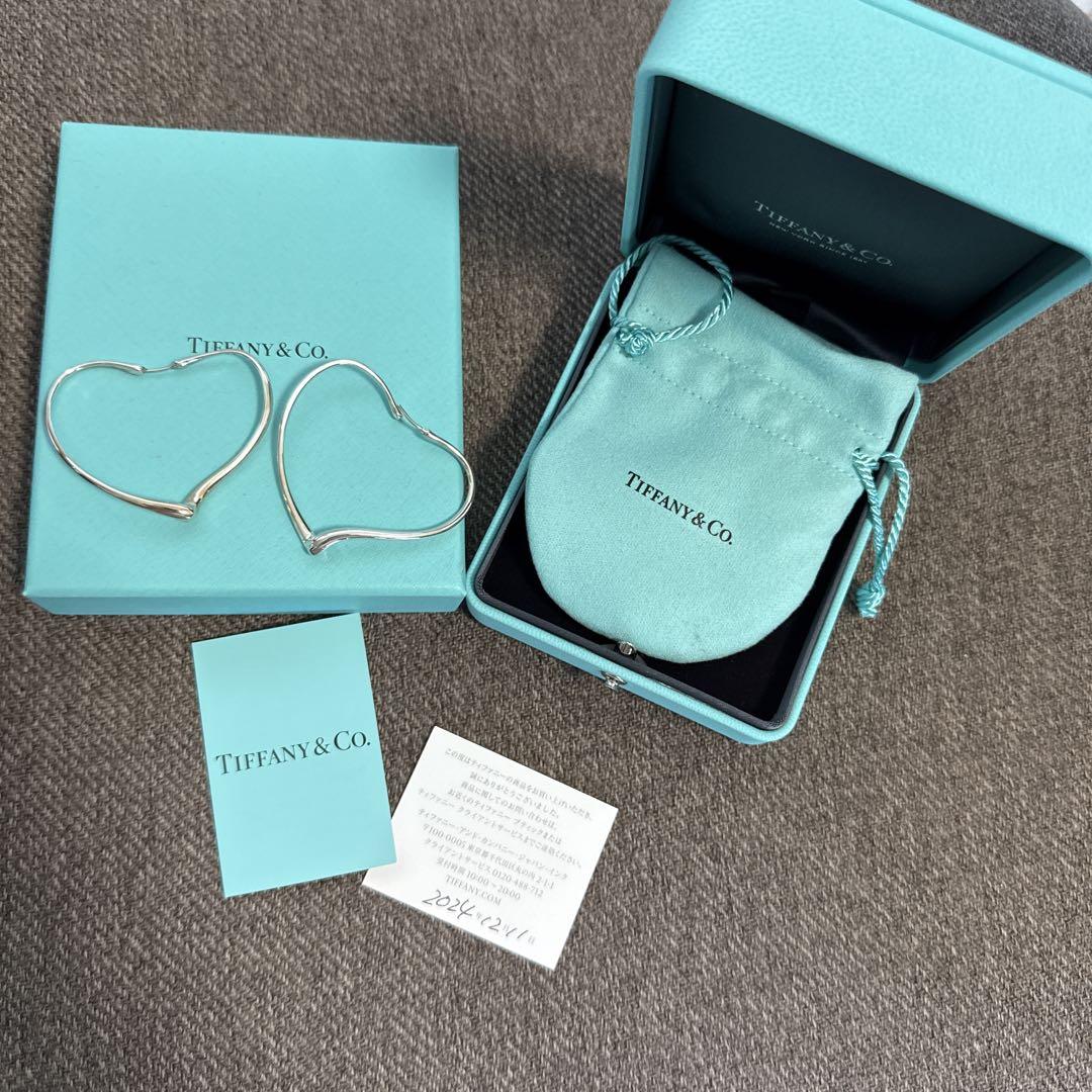 Tiffany & Co. ハート型シルバーピアス