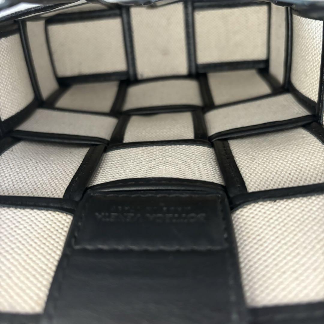 BOTTEGA VENETA キャンバスショルダーバッグ 画像3