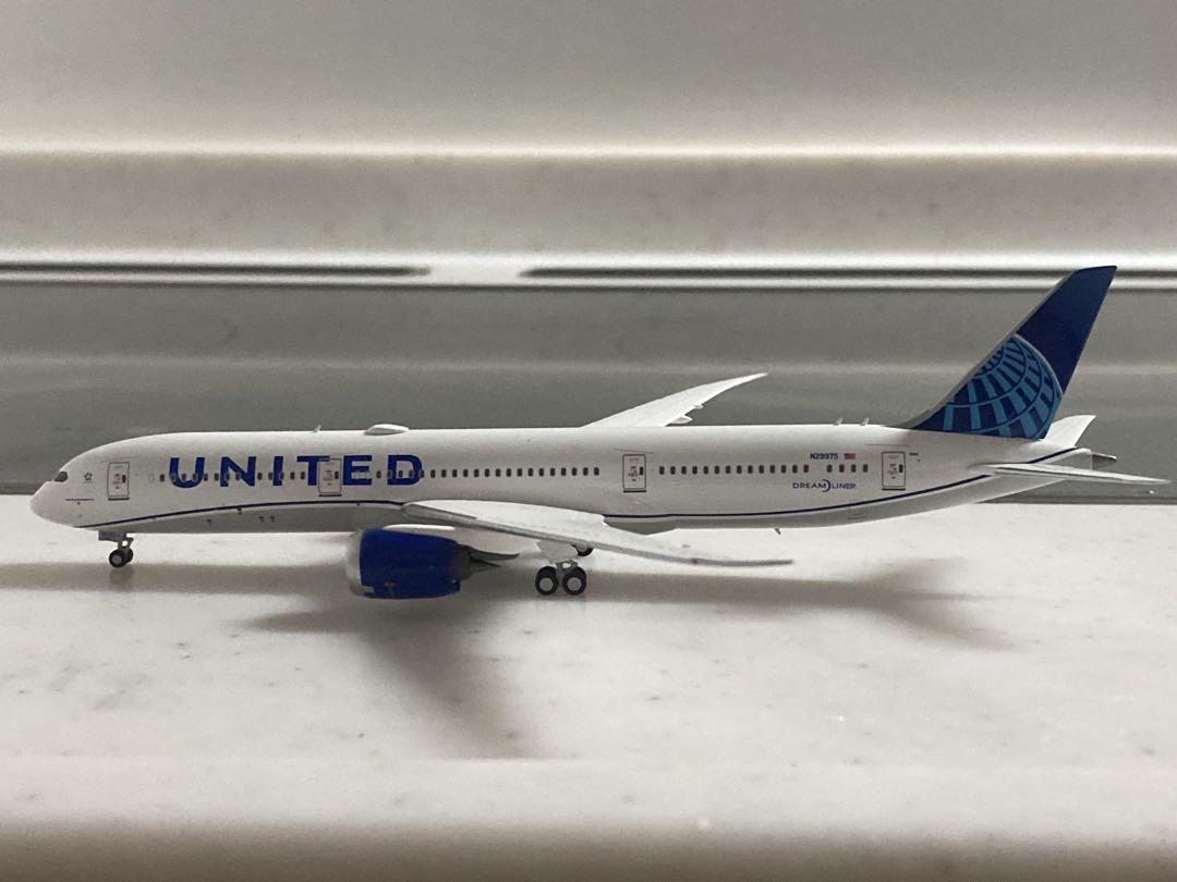 航空機・ヘリコプター 1/400 United Airlines 787-9(N29975) NGM