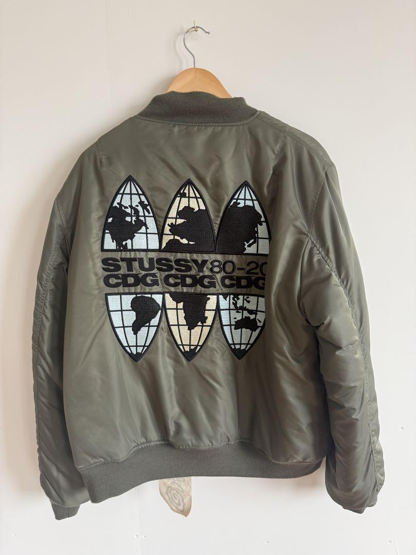 STUSSY MA-1 COMME des GARÇONS