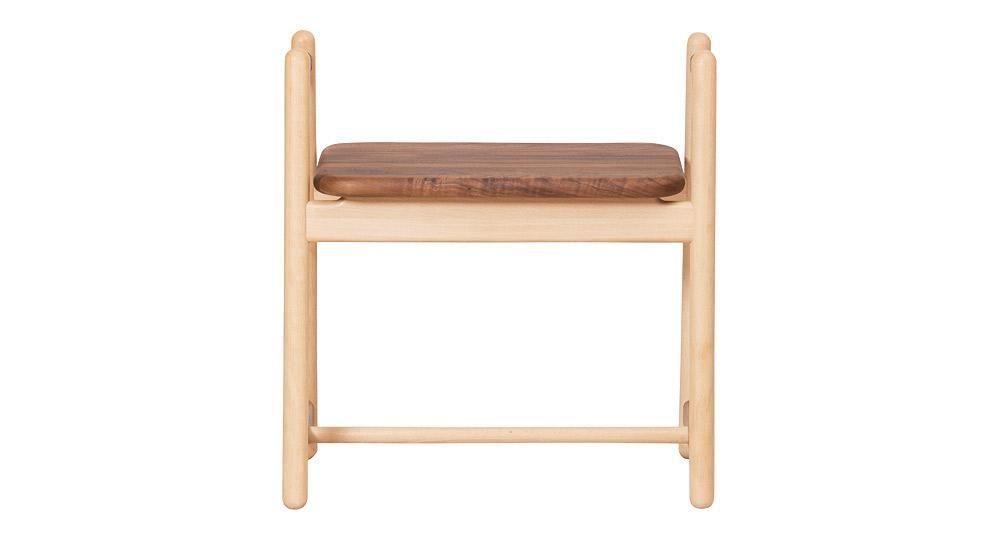 【新品】Latree アシストスツール 018／ウォルナット＋ビーチ