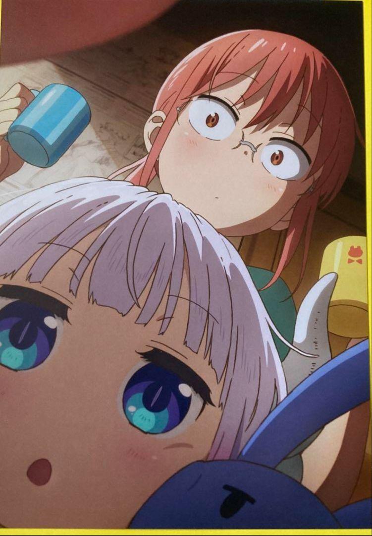 映画 小林さんちのメイドラゴン 入場者特典 2週目 イラストカード コンプ 2枚セット 映画 小林さんちのメイドラゴン 入場者特典 2週目