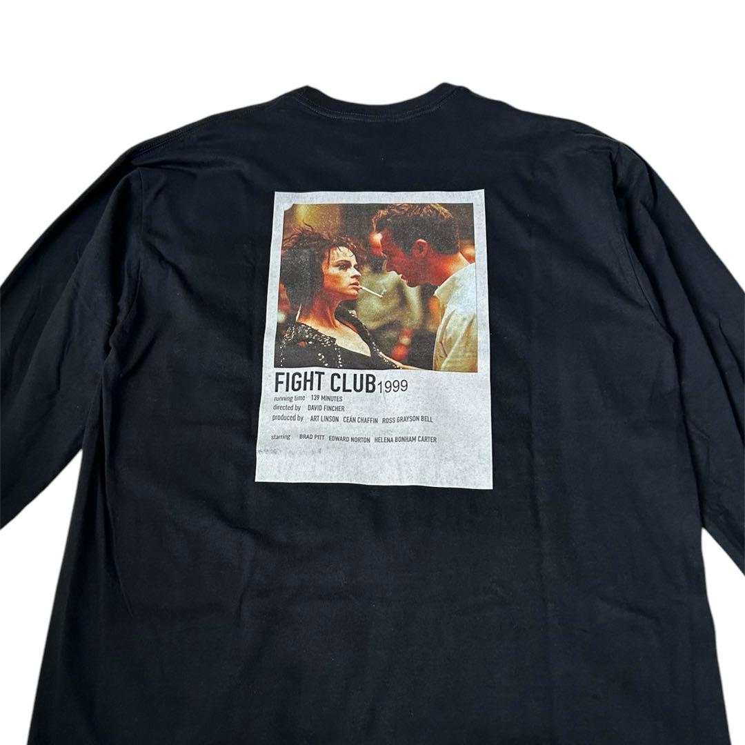 ロングTシャツ　映画プリント　ファイトクラブ　サイズXL 新品