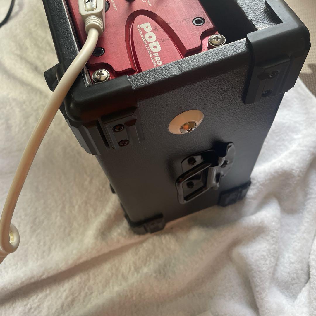 Line 6 POD Pro ギターエフェクター　ラック付き