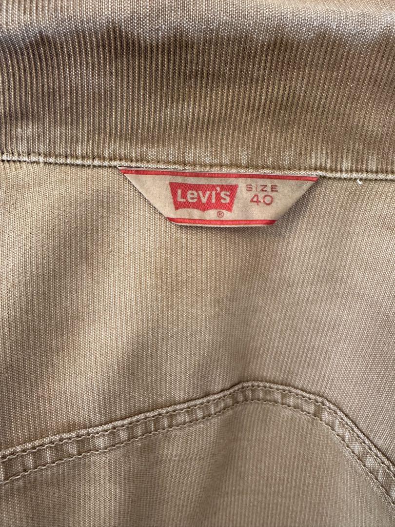 Levi's コーデュロイジャケット サイズ40 ベージュ
