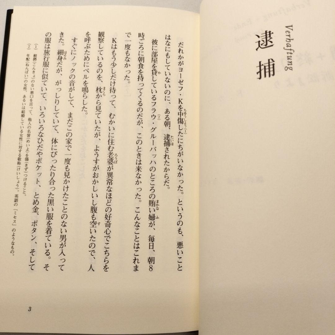 逮捕+終り―カフカ『訴訟』より 頭木弘樹