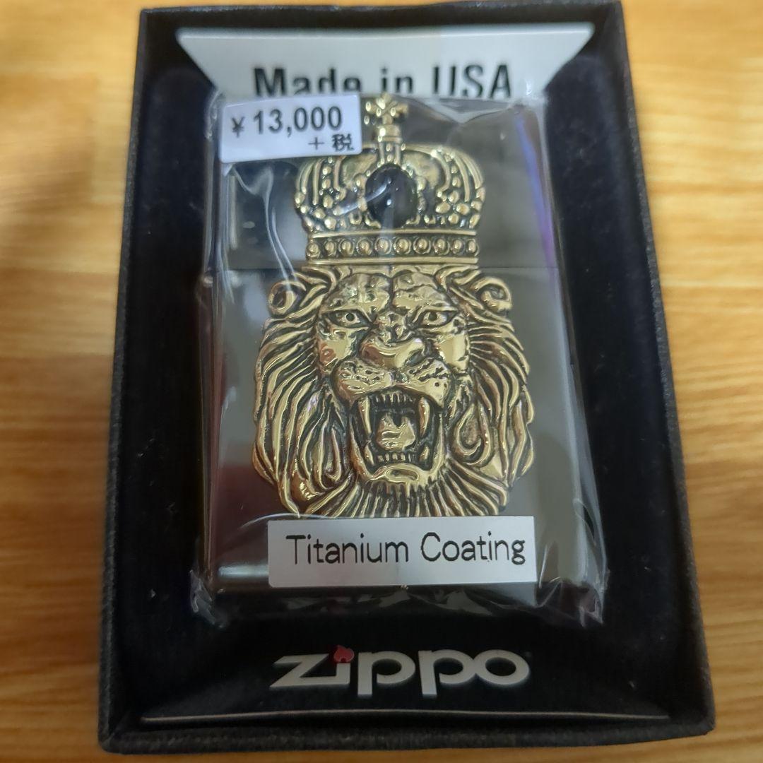ZIPPO KJ130-10 MONARCH チタンコーティング