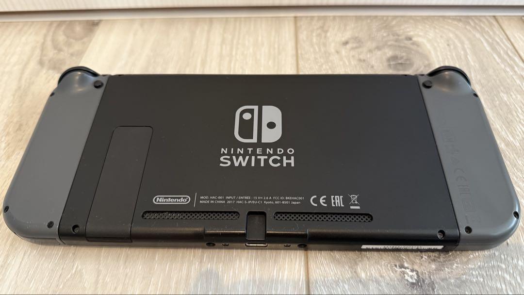NintendoSwitch グレー + ケース付き