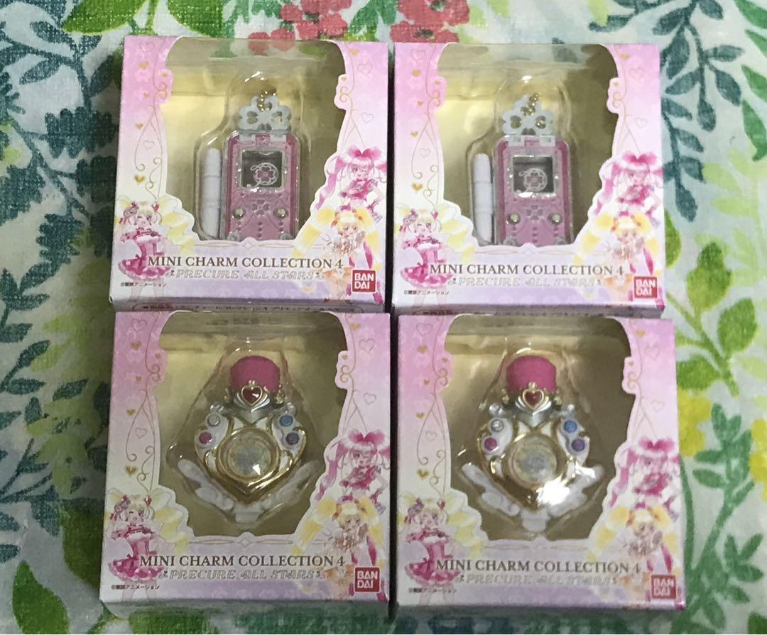 プリキュア 　ミニチャームコレクション 4　リンクルン　キュアモジューレ　箱付き