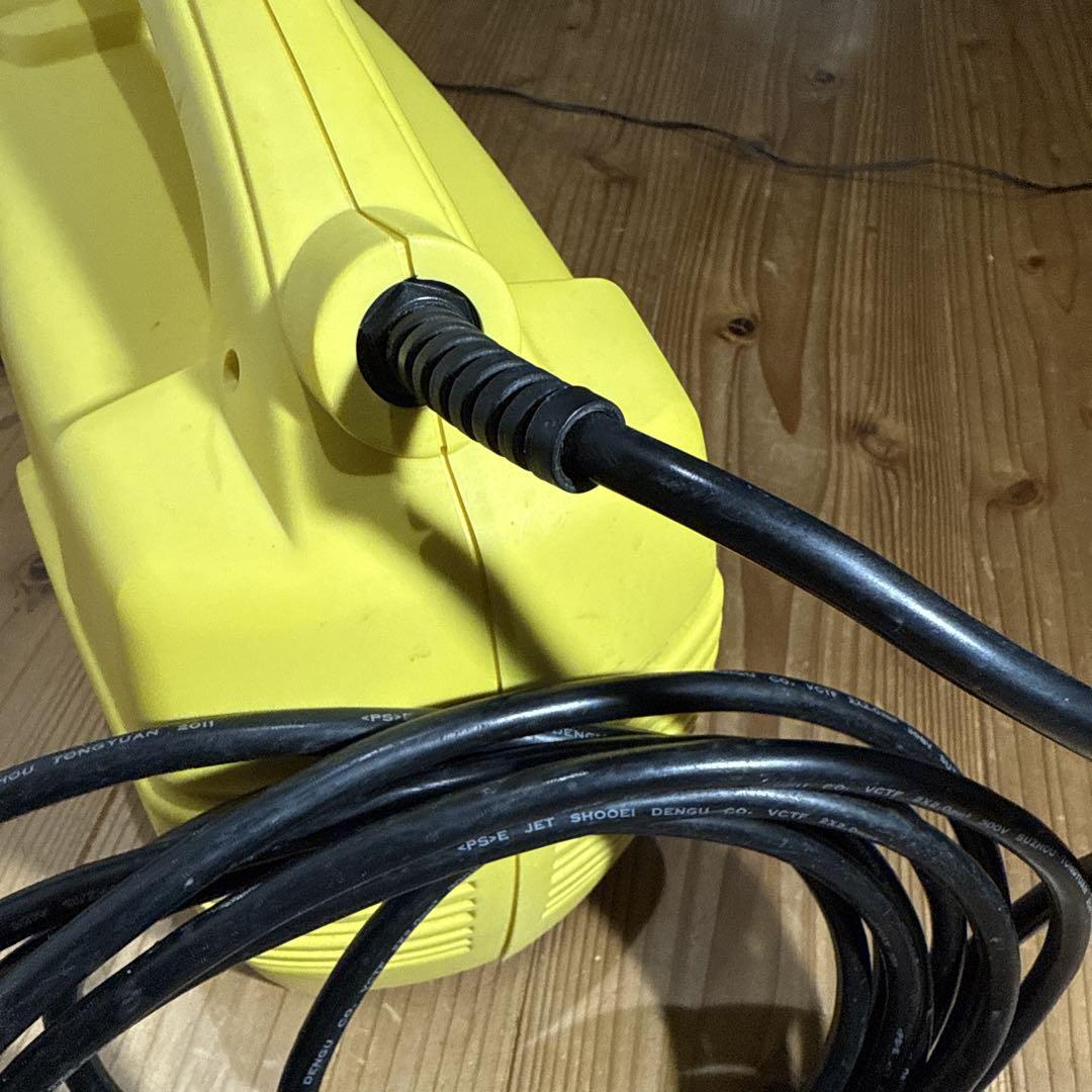 中古品KARCHERケルヒャー家庭用高圧洗浄機K2.010