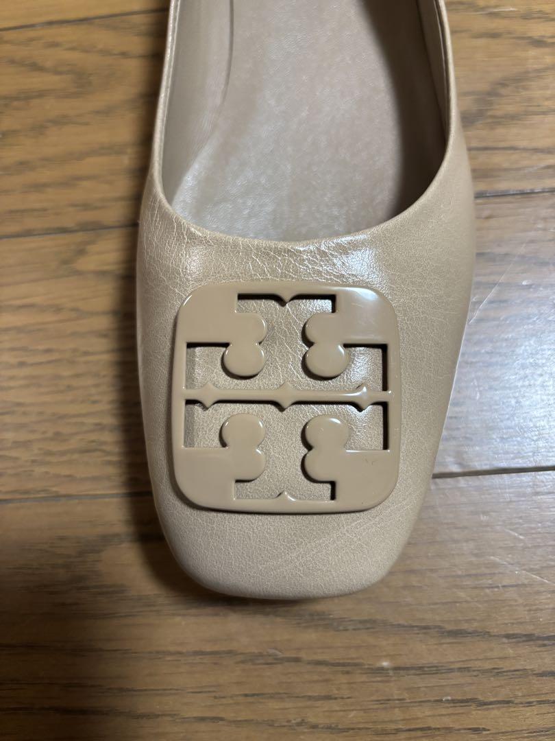 トリーバーチ　ベージュ フラットシューズ 38