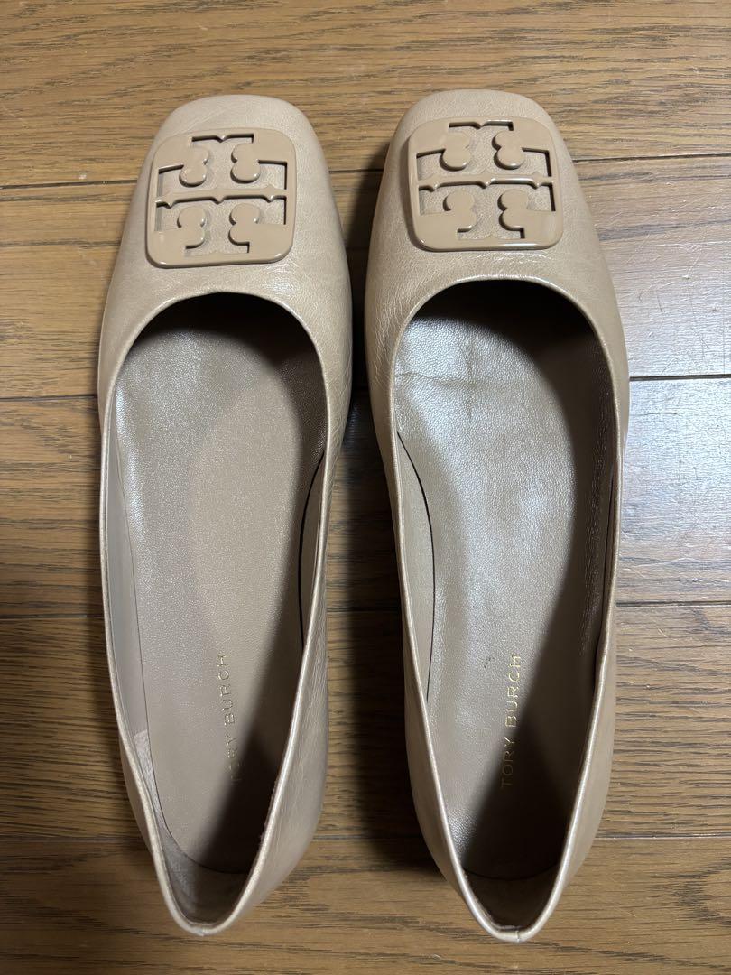 トリーバーチ　ベージュ フラットシューズ 38