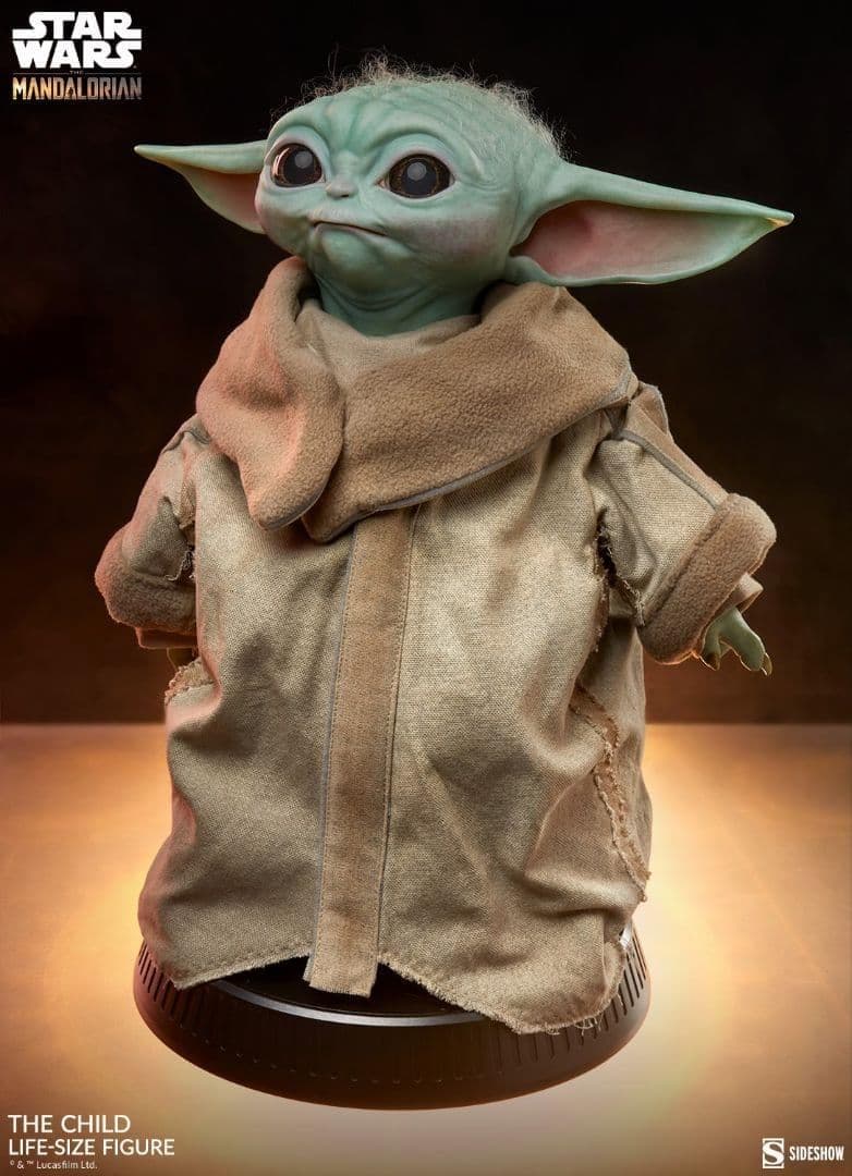 Sideshow 1/1 スターウォーズ マンダロリアン グローグー　child