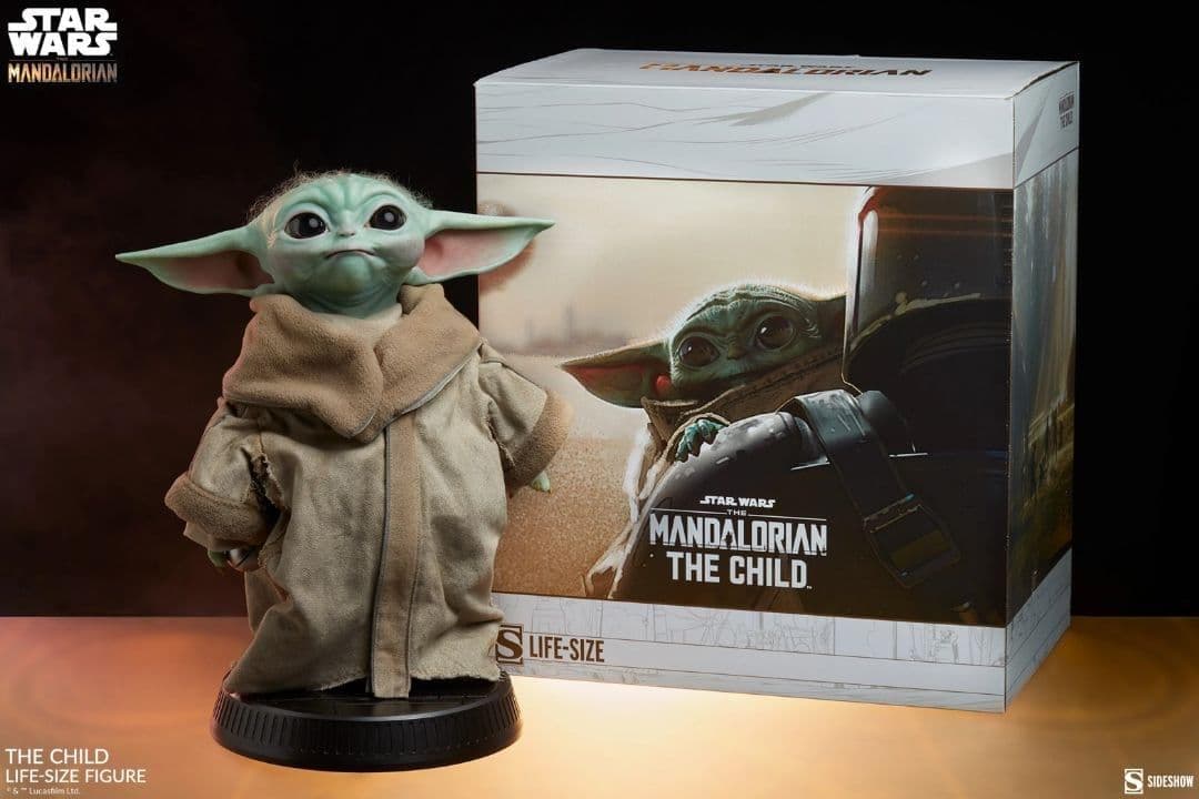 Sideshow 1/1 スターウォーズ マンダロリアン グローグー　child