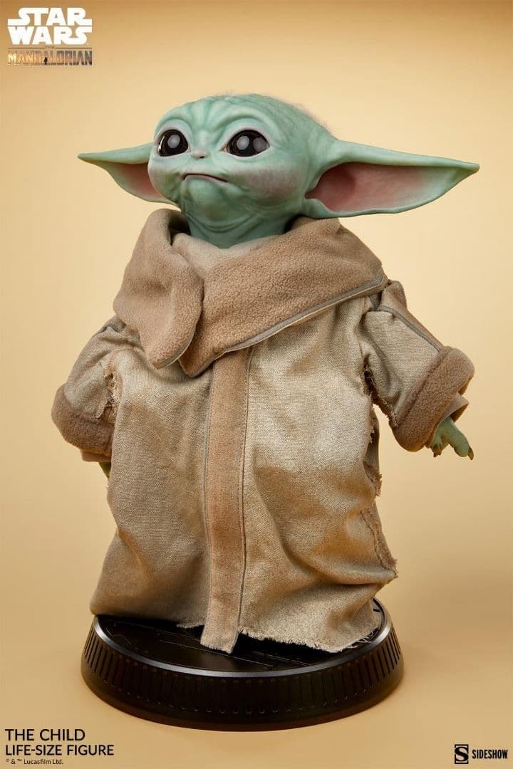 Sideshow 1/1 スターウォーズ マンダロリアン グローグー　child
