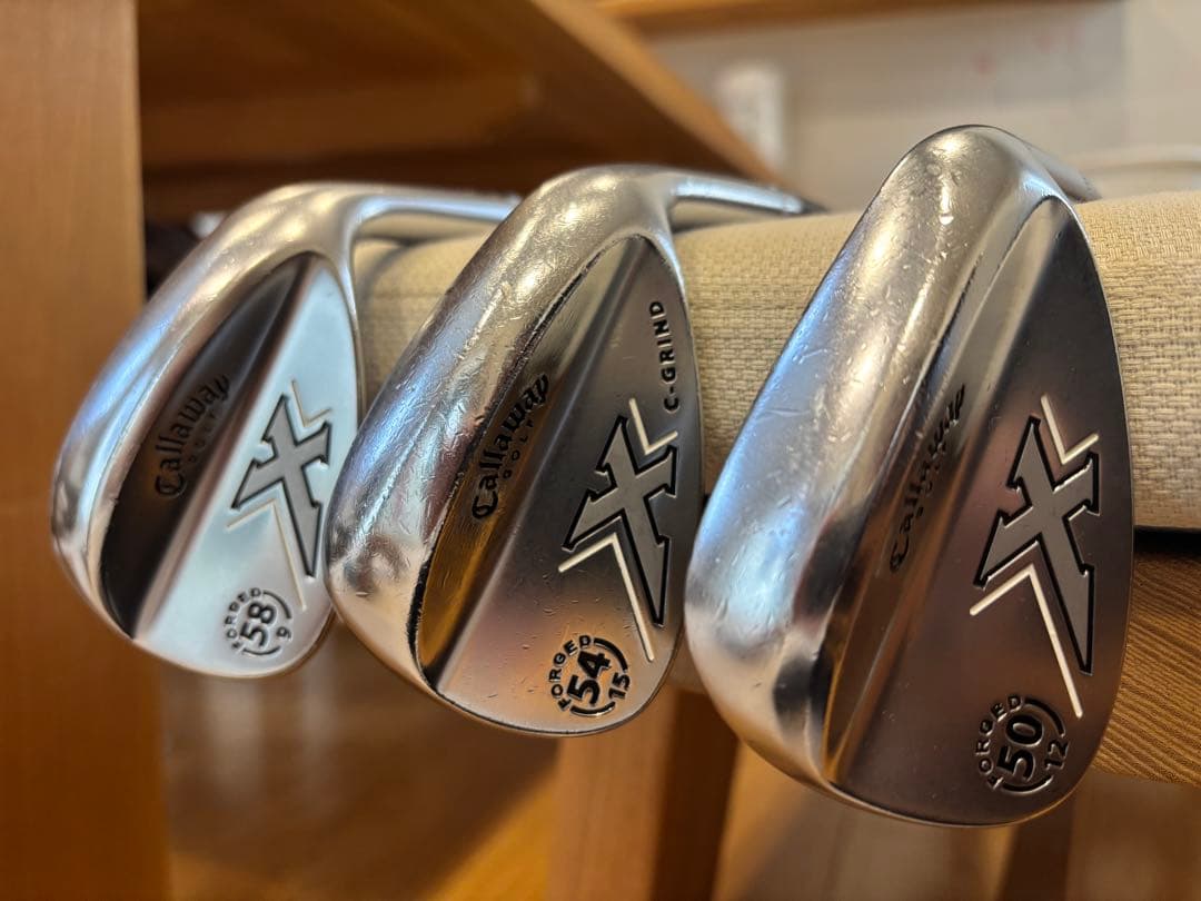 キャロウェイ x-forged ウェッジ 3本セット 4°刻みCallaway Golf