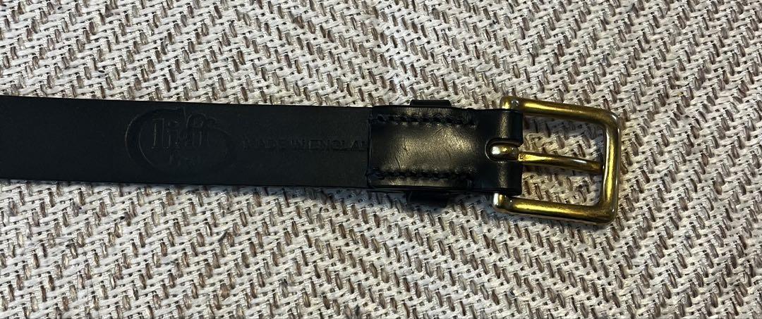 小物 JABEZ CLIFF STIRRUP LEATHER BELT 36