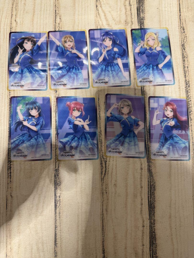 ラブライブ！ Aqours 永久hours 会場購入特典クリアカード