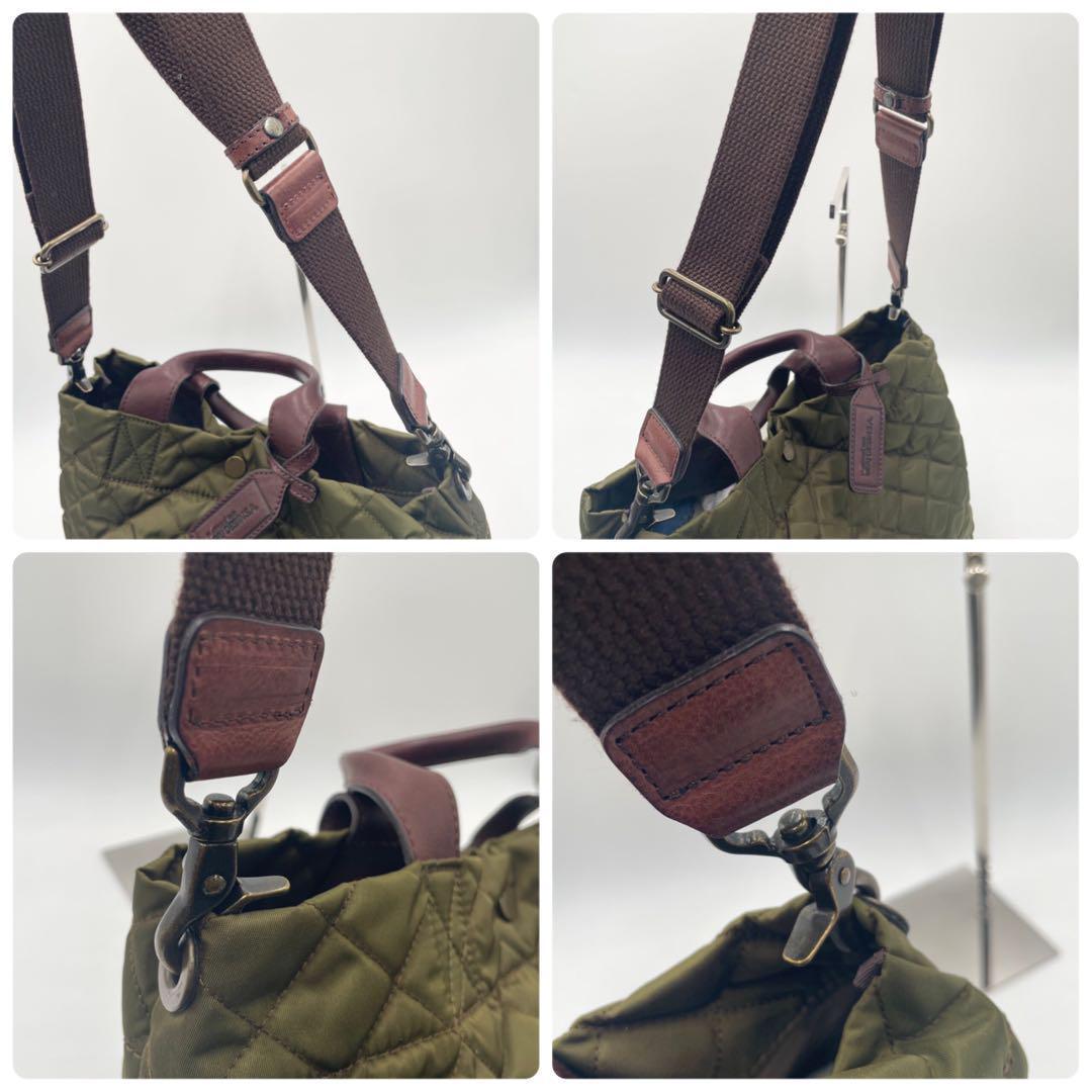 美品☆ボーデッサン 2way　トートバッグ ショルダーバッグ キルティング A4